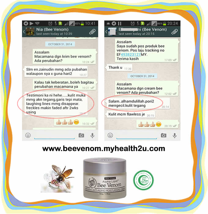 Testimoni Alpha Lipid Bee Venom